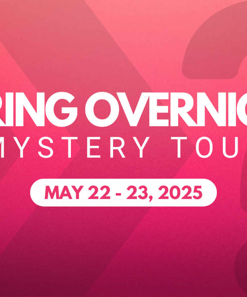 Spring Overnight Mystery Tour