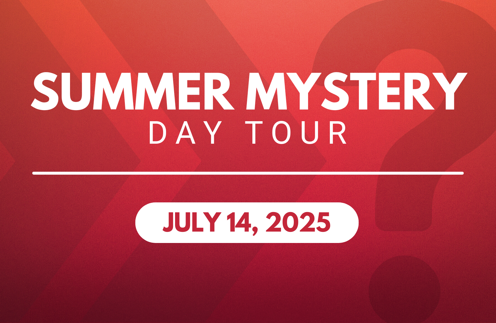 Summer Mystery Tour