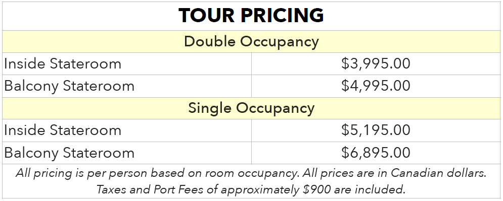 caribbean cruise 2028 pricing
